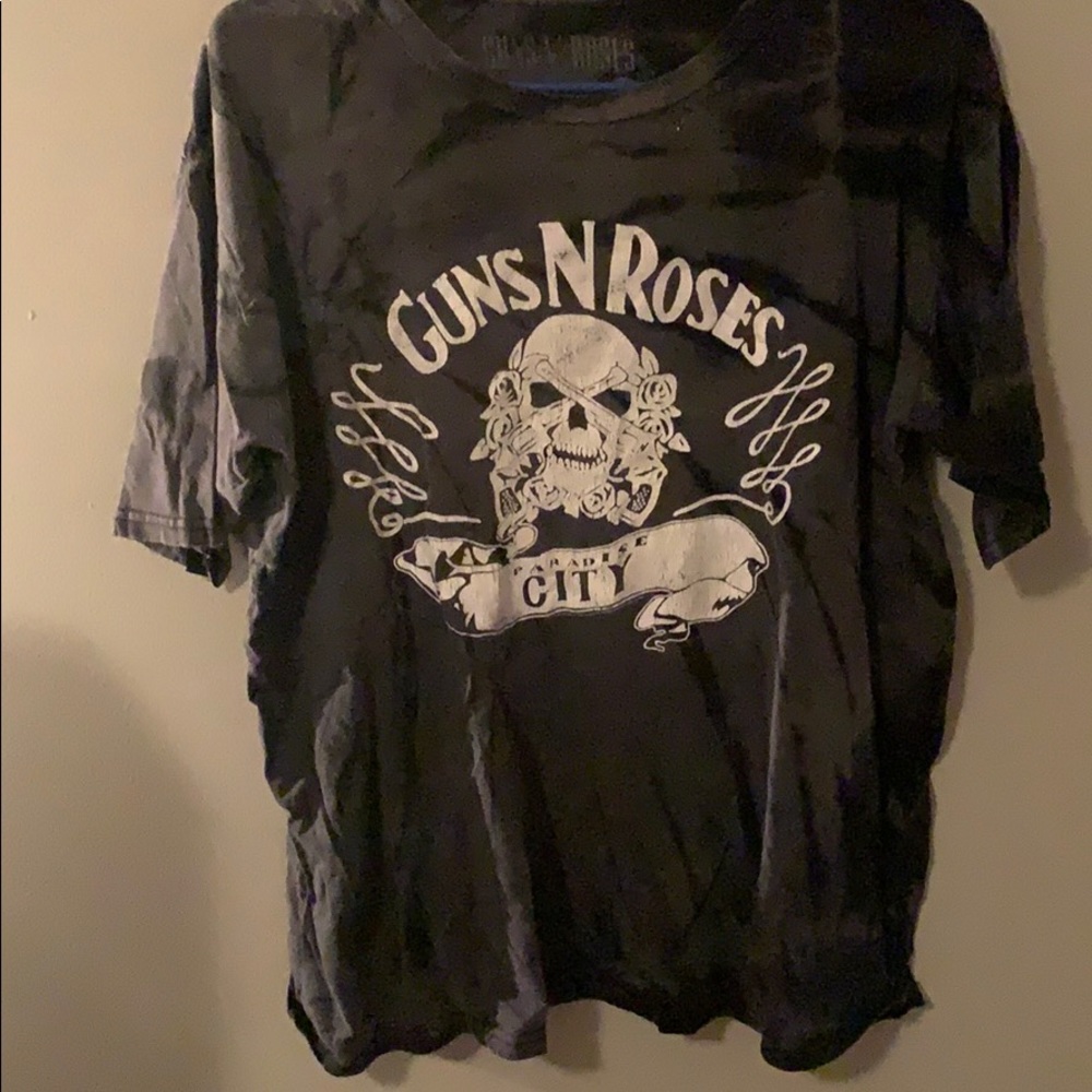GUNS N ROSES tie dye tee